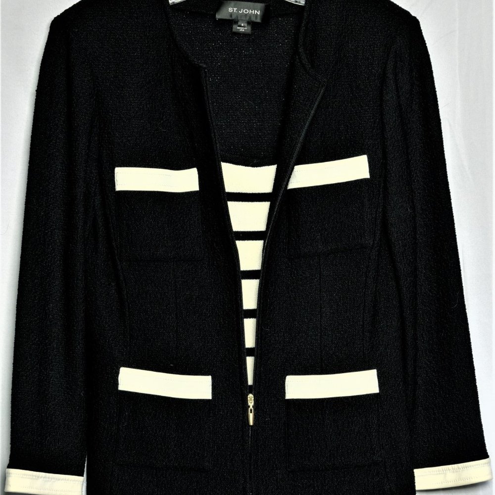 Classy St. John Jacket and Matching Top